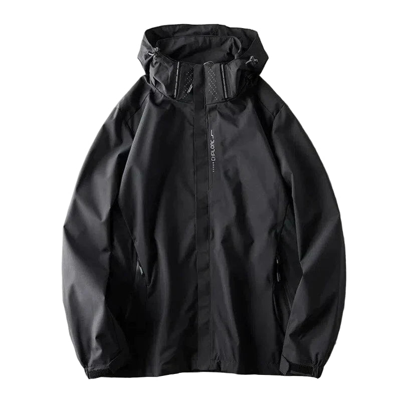 Men’s Winter Windbreaker Jacket with Hood