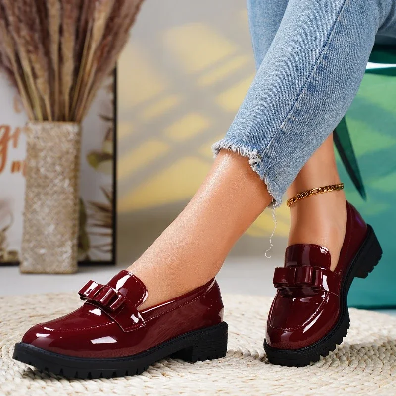 Mason | Shiny Bold Patent Leather Loafers 2