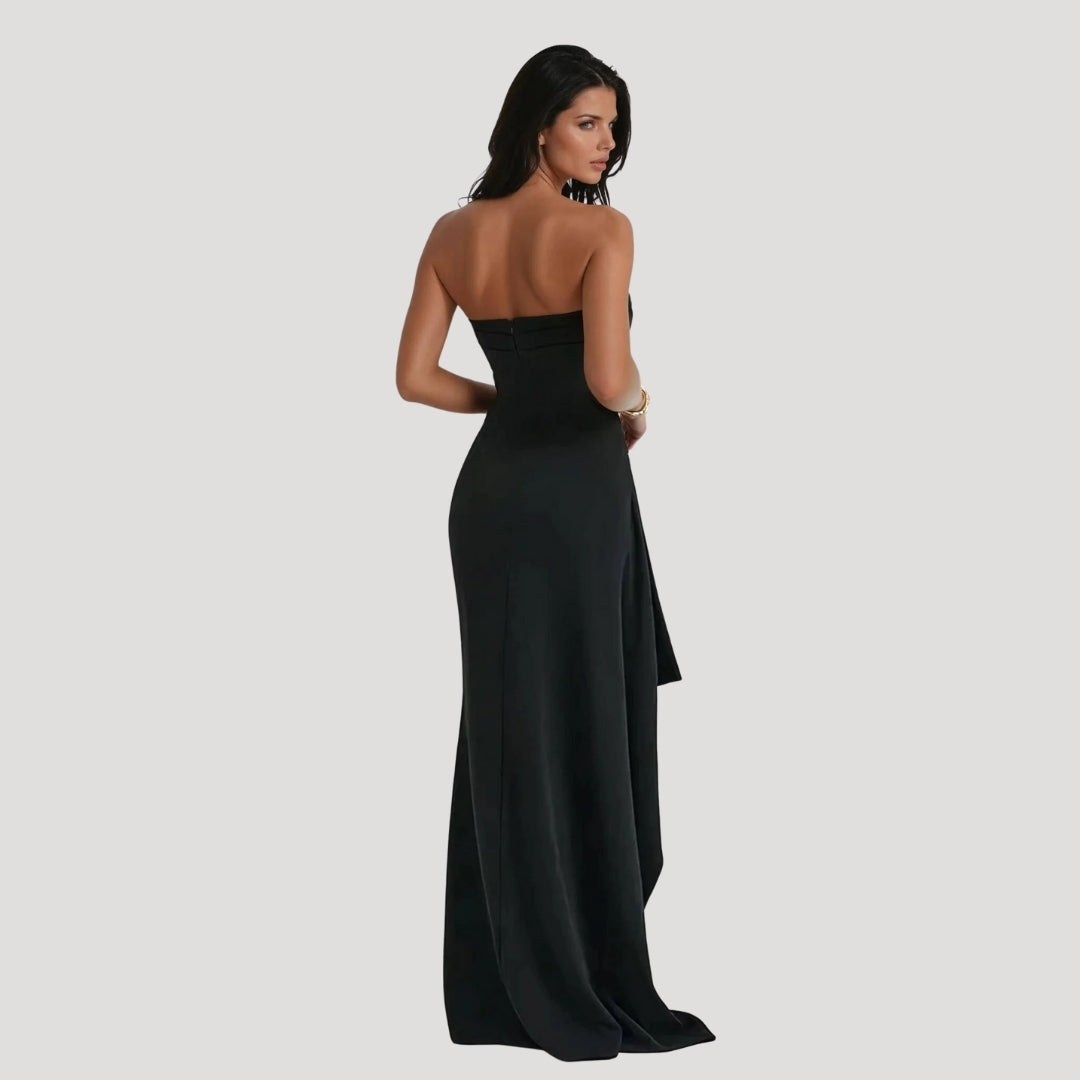 Megan | Elegant Strapless Maxi Dress for Women’s Formal Events 2