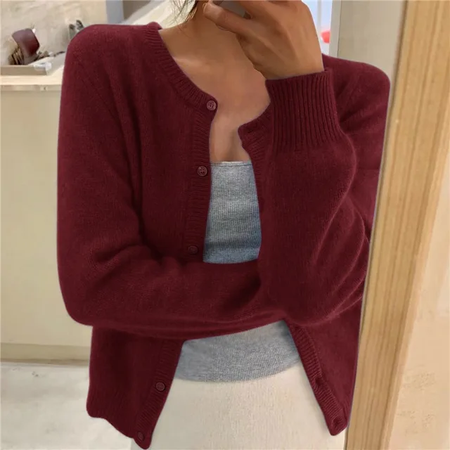 Mia | Cozy Relaxed Fit Knit Cardigan 6