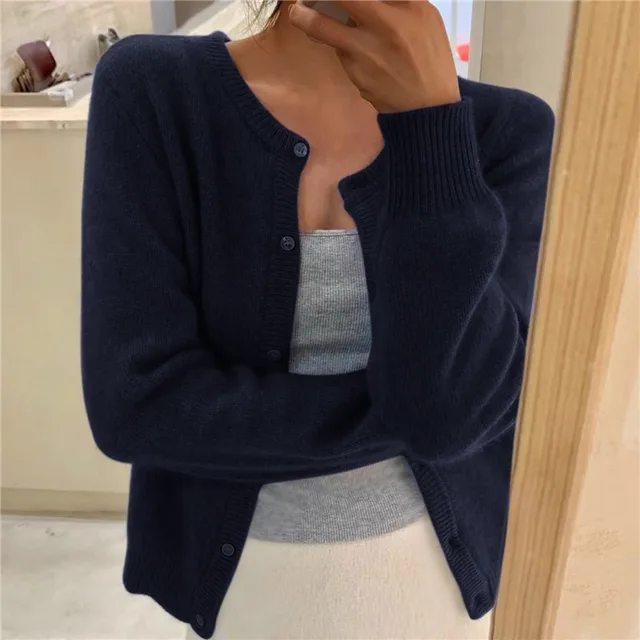 Mia | Cozy Relaxed Fit Knit Cardigan 8