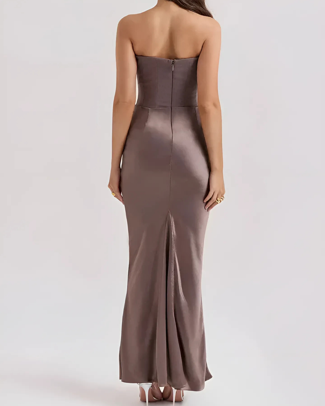 Mia | Elegant Draped Maxi Dress for Women 1