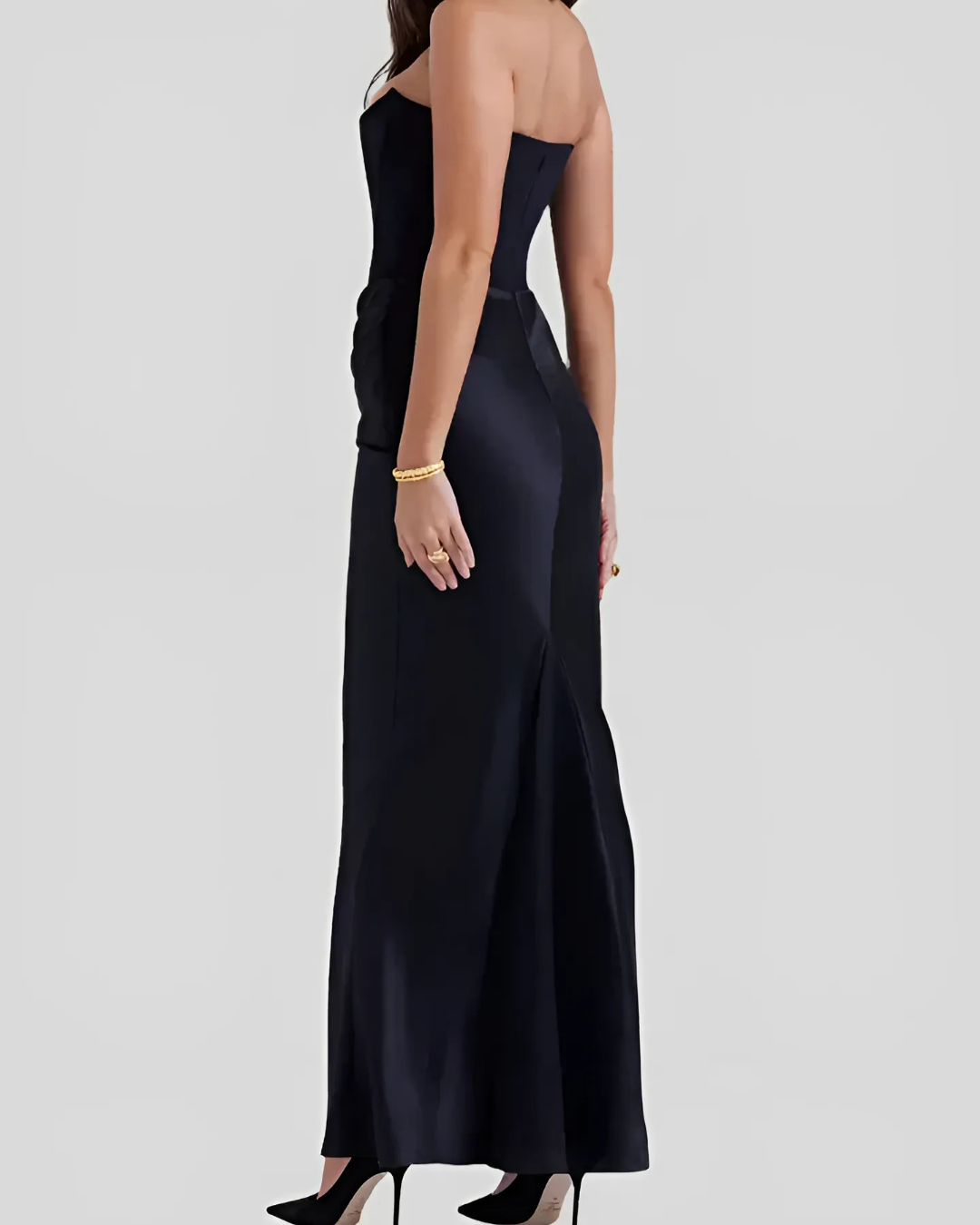 Mia | Elegant Draped Maxi Dress for Women 3