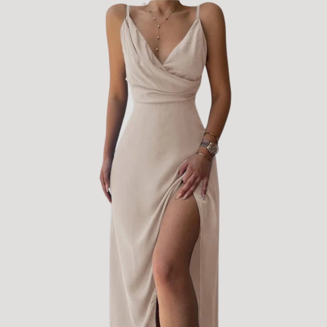 Mia | Elegant Slit Maxi Dress For Women 1