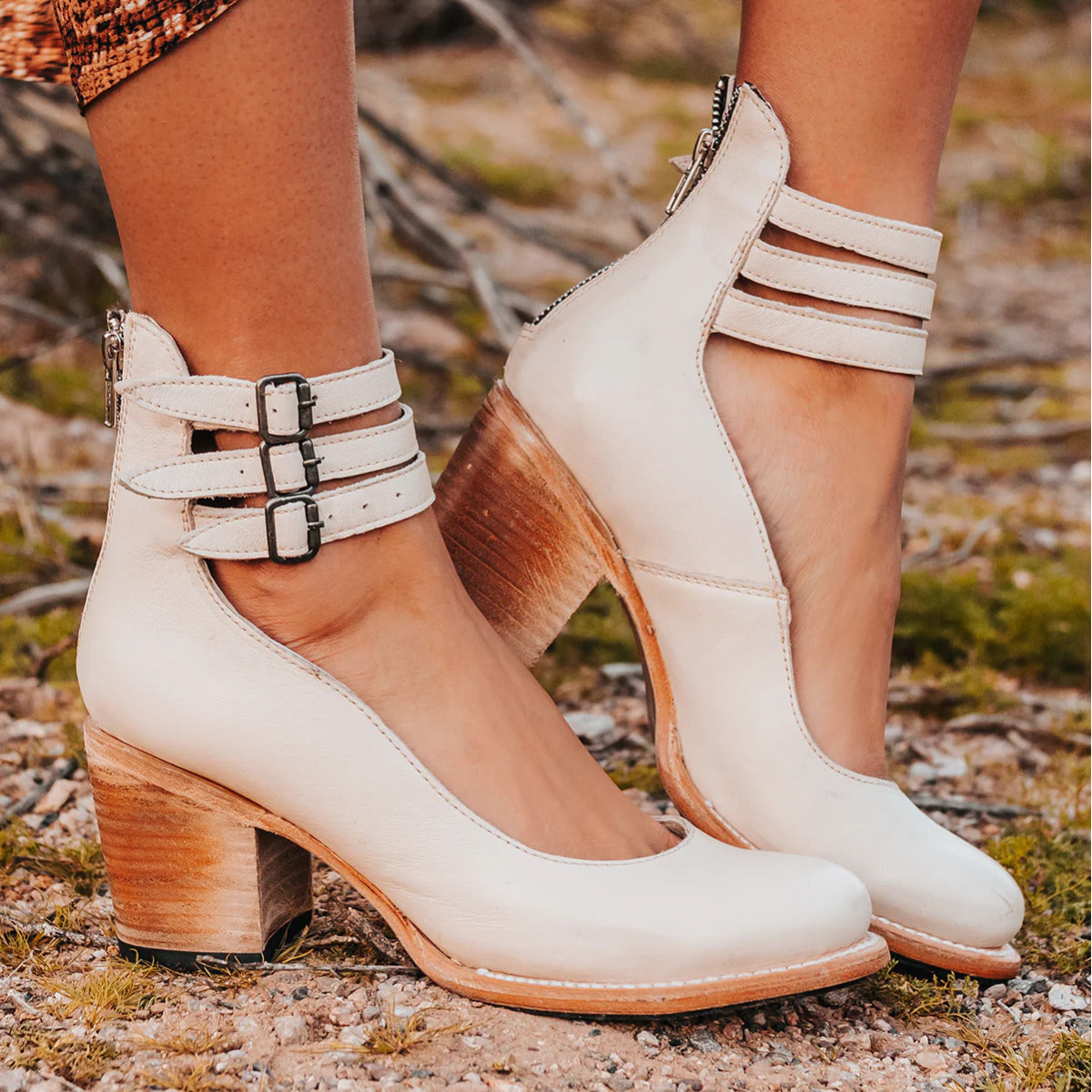 Mia | Elegant Vintage Strappy Ankle Strap Heels 14
