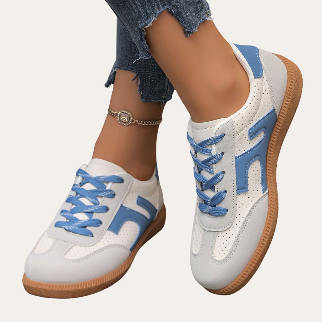 Mia | Stylish Comfortable White Sneakers for Women 1