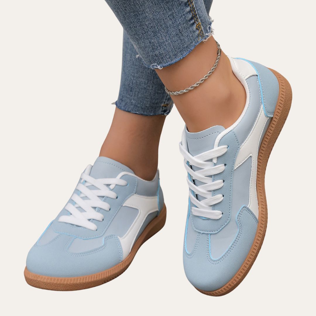 Mia | Stylish Comfortable White Sneakers for Women 4