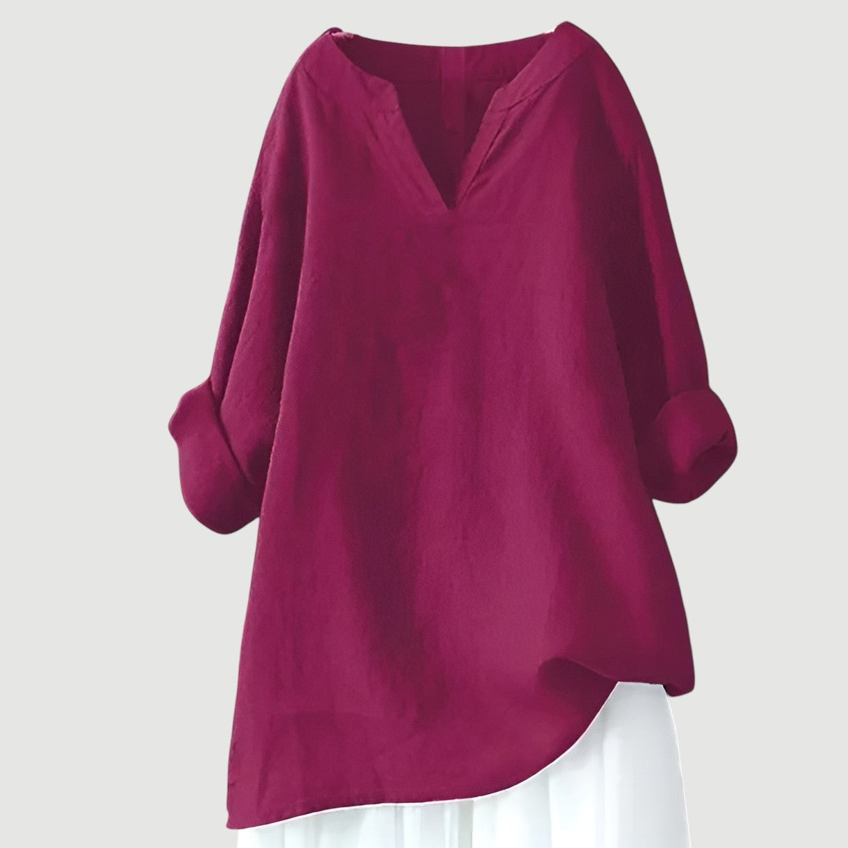 Michelle Collection | Women's Shirt with Airy Lightweight Fabric & Relaxed Fit 2