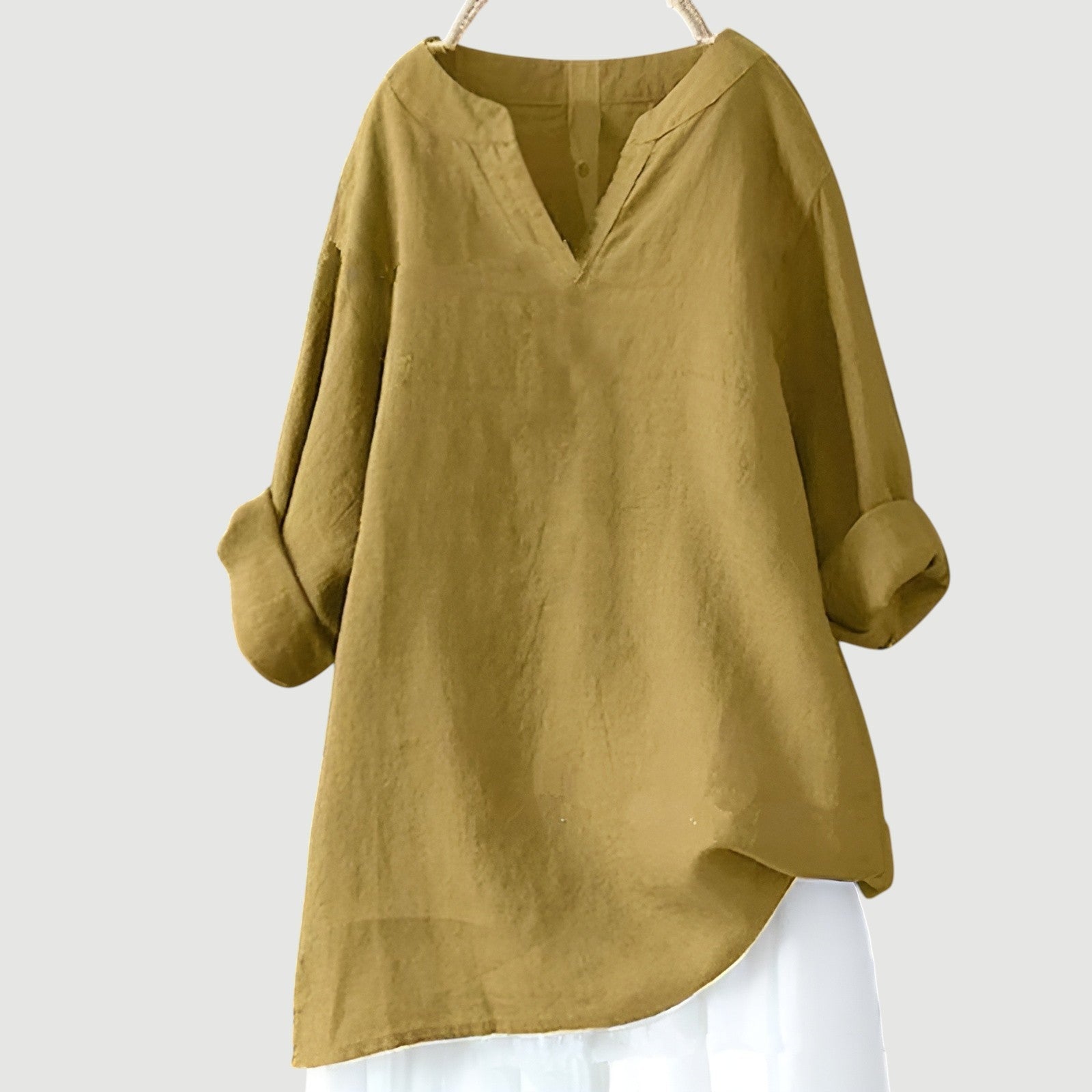 Michelle Collection | Women's Shirt with Airy Lightweight Fabric & Relaxed Fit 3