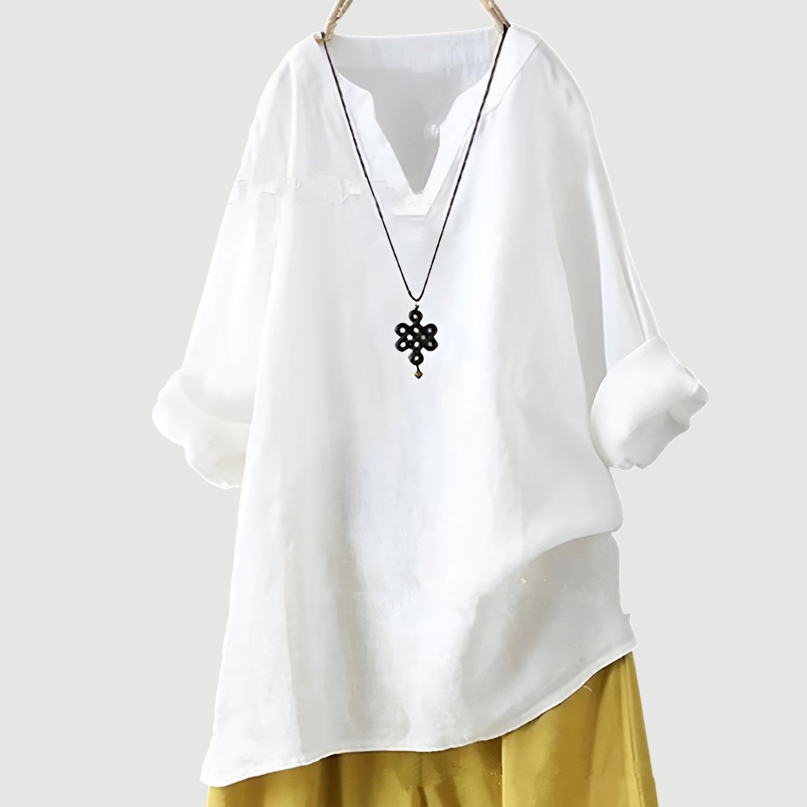 Michelle Collection | Women's Shirt with Airy Lightweight Fabric & Relaxed Fit 6