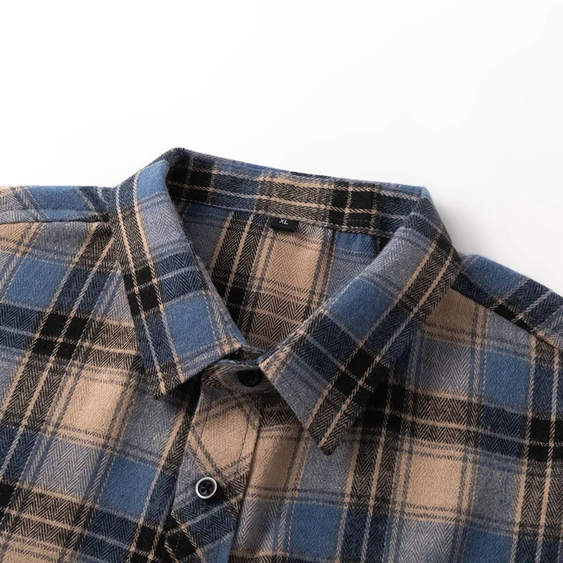 Noah | Cozy Relaxed Mens Flannel Shirt 1