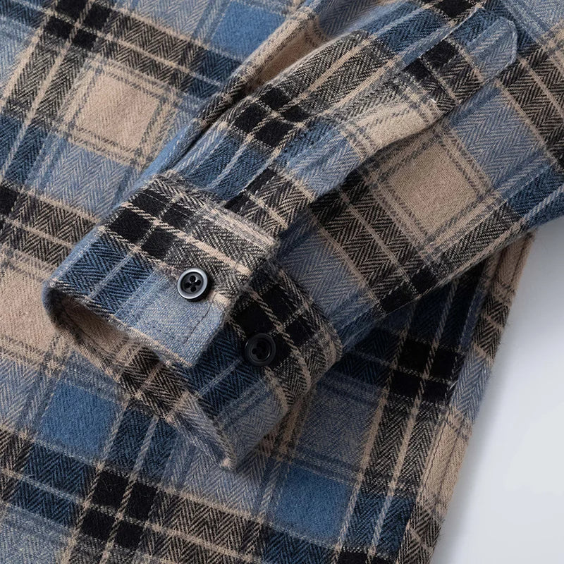 Noah | Cozy Relaxed Mens Flannel Shirt 2