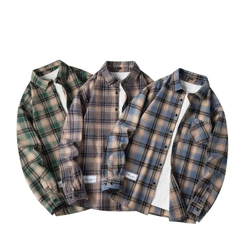 Noah | Cozy Relaxed Mens Flannel Shirt 5