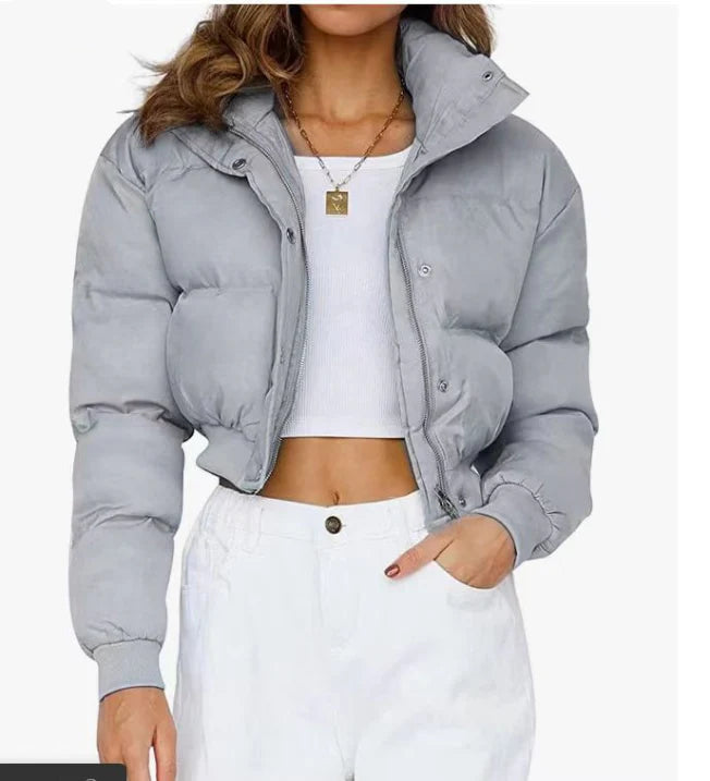 Women’s Short Hooded Puffer Jacket