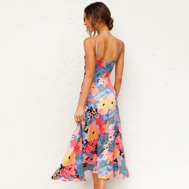 Olivia | Elegant Floral Maxi Dress for Wedding Guests 4