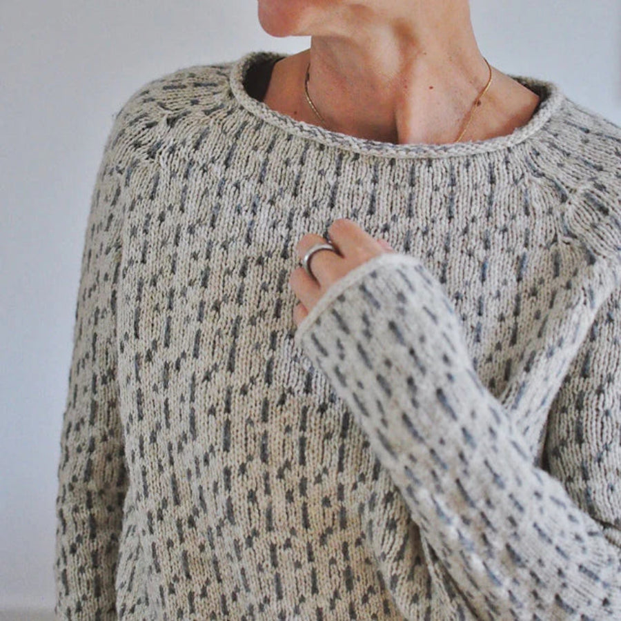 Women’s Textured Knit Round Neck Jumper