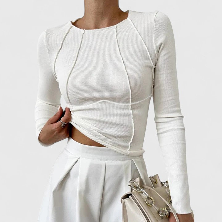 Rozminda | Women's Top with Flattering Fit & Soft Fabric for All Seasons 0