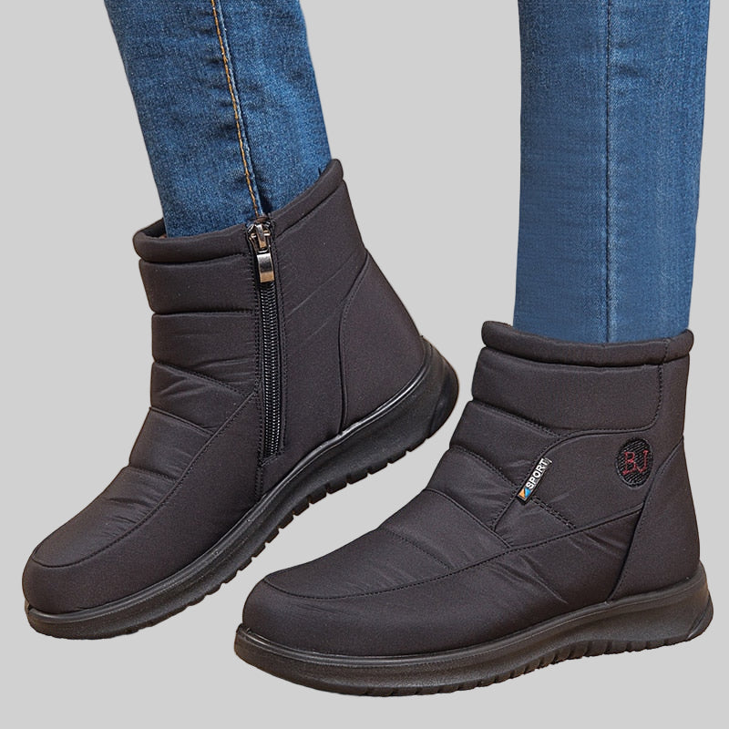 Women’s Quilted Ankle Boots with Soft Lining