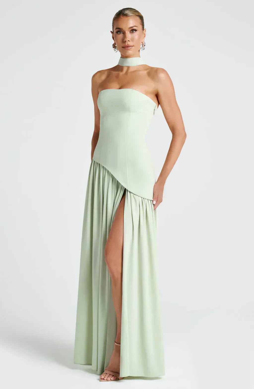 Sophia | Elegant Asymmetric Maxi Dress for Wedding Guests 7