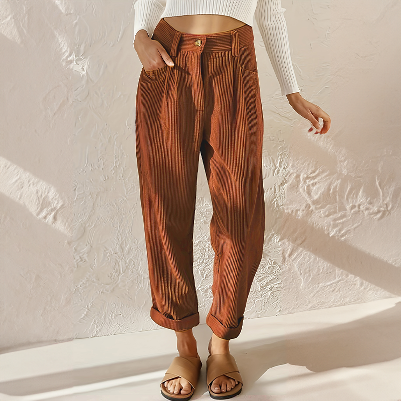 Sophie | Chic High Waist Wide Leg Pants 2