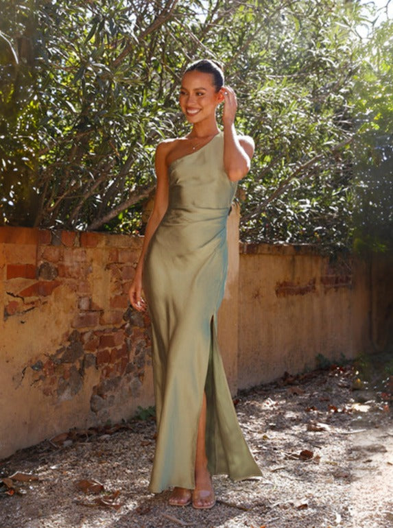Sophie | Chic One Shoulder Women's Maxi Dress 2