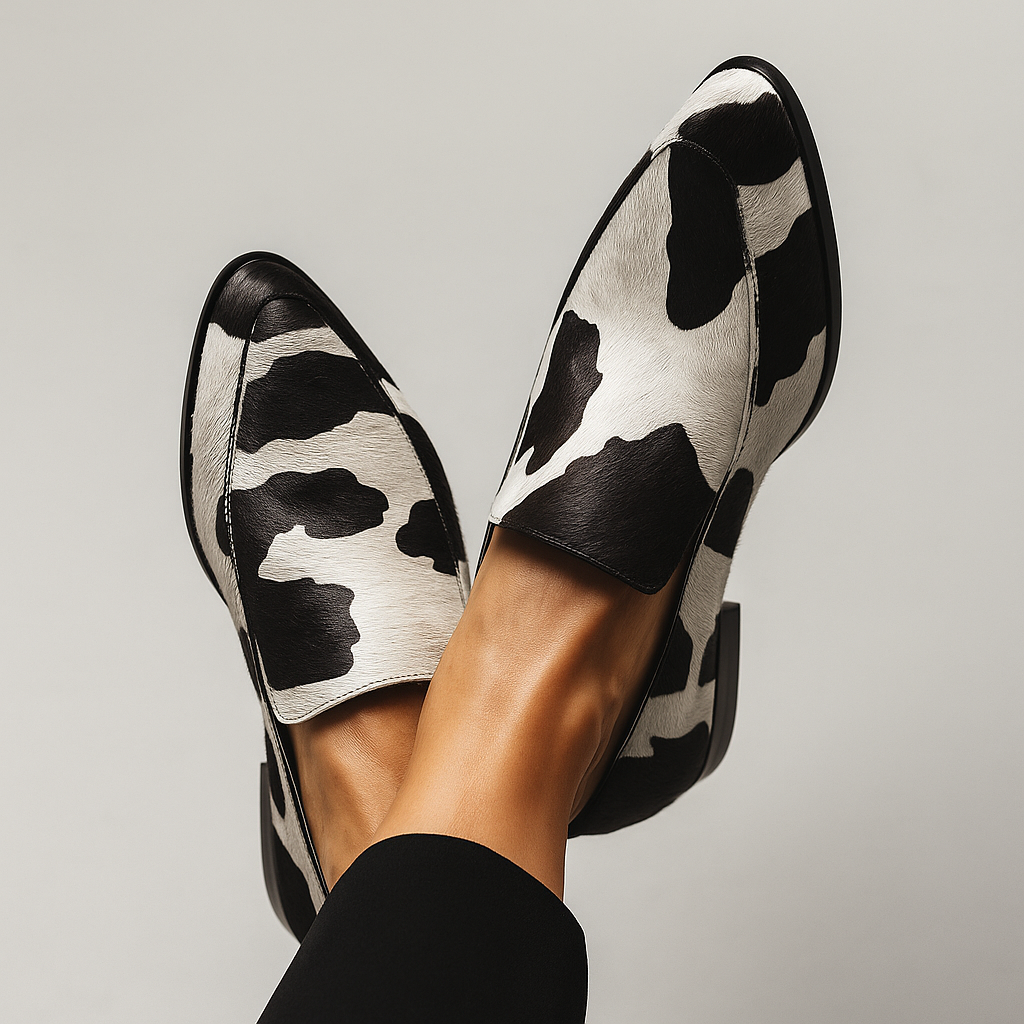Sophie | Elegant Black Modern Loafers 0