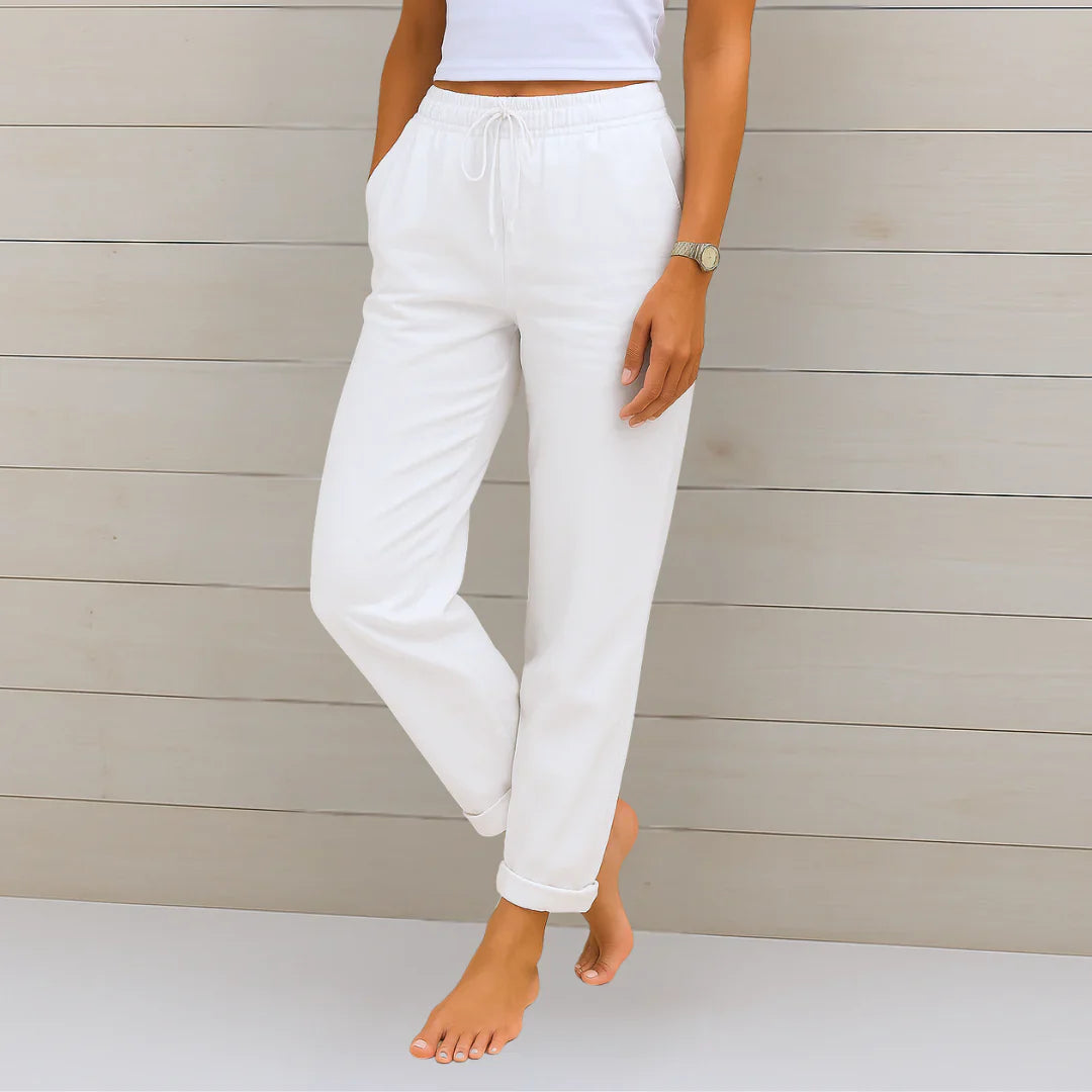 Sophie | Elegant Lightweight Linen Pants for Women 1