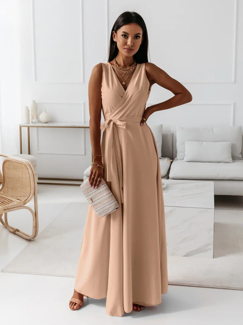 Sophie | Elegant Wrap Maxi Dress for Women’s Formal Events 4