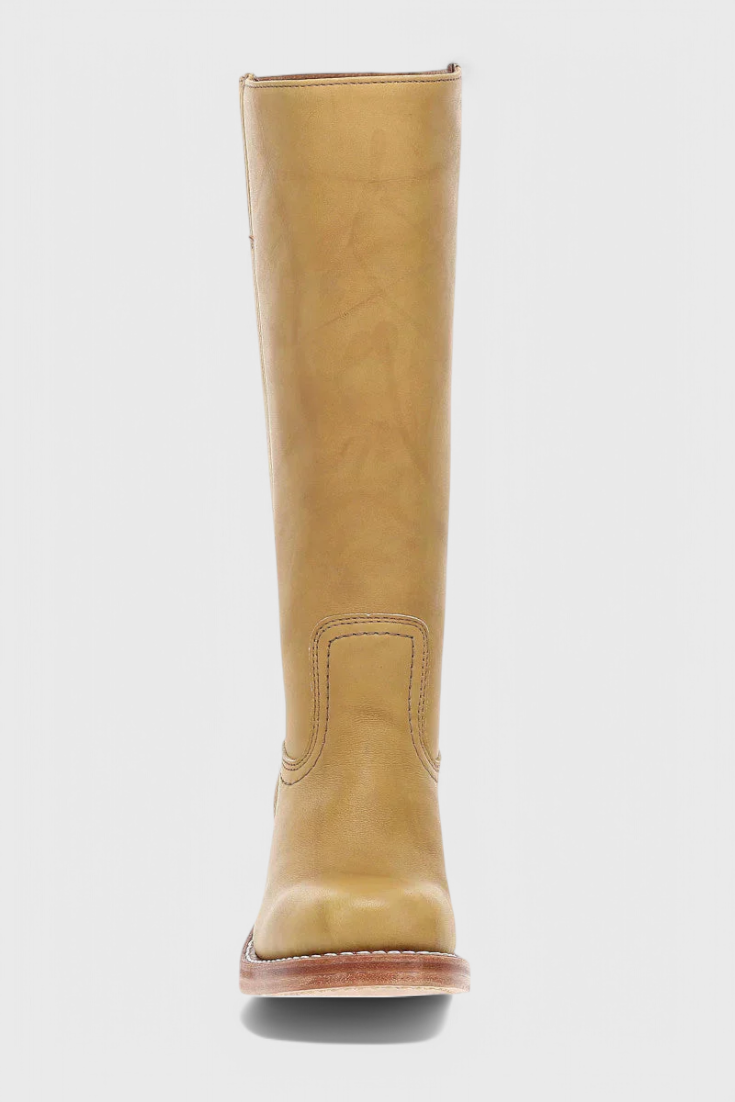 Women’s Knee High Boots with Stacked Heel