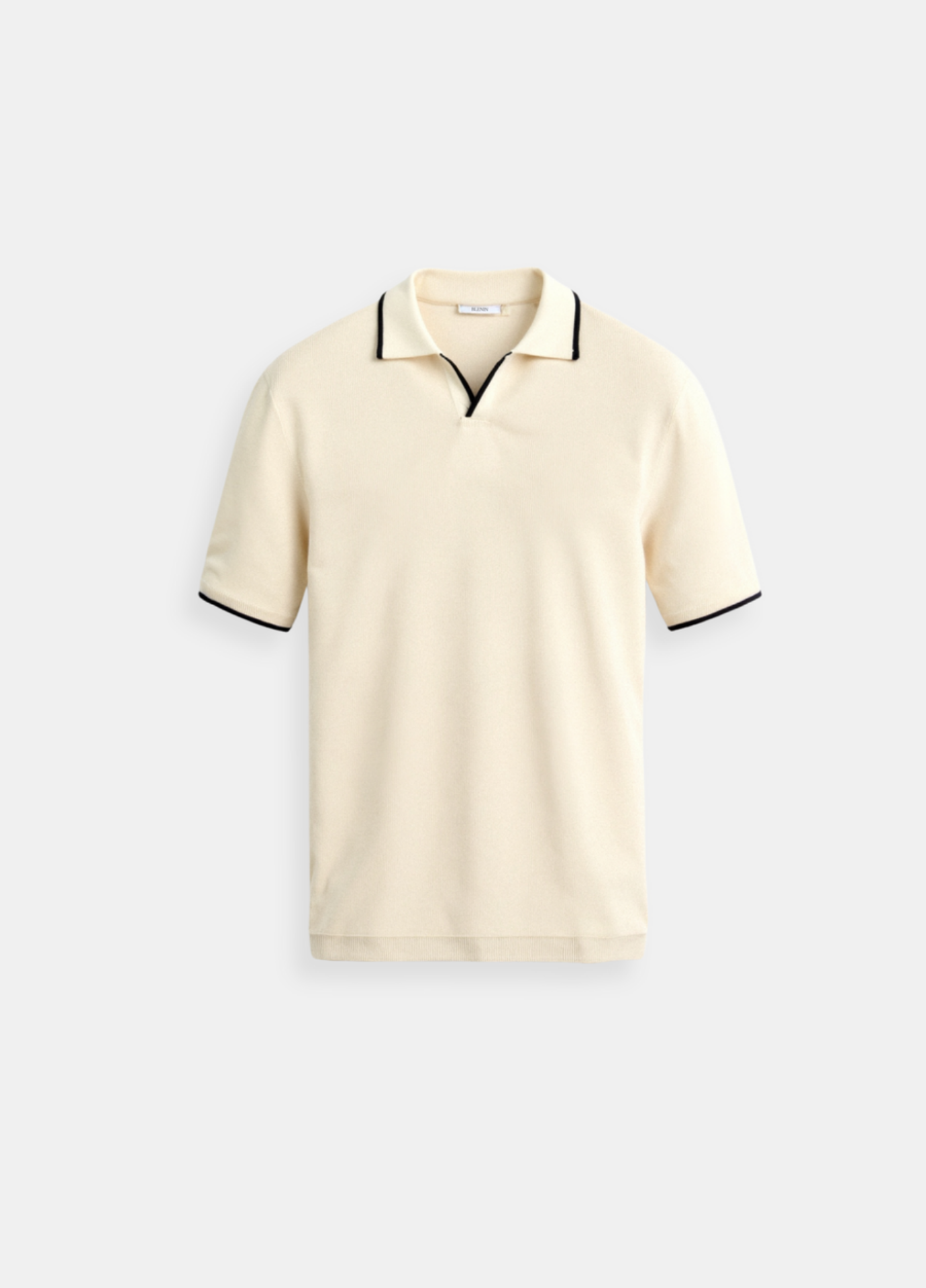 Tailored Fit | Men's Polo Shirt with Soft-Blend Fabric & Breathable Design 1