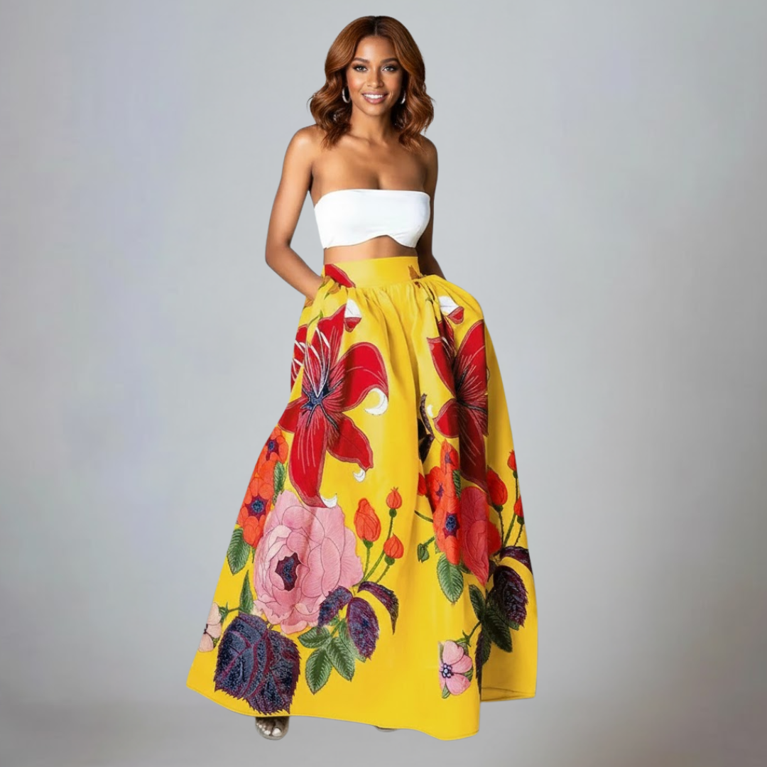 Aileen | Women's Maxi Skirt with High-Waisted Design