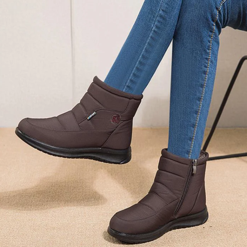 Women’s Quilted Ankle Boots with Soft Lining