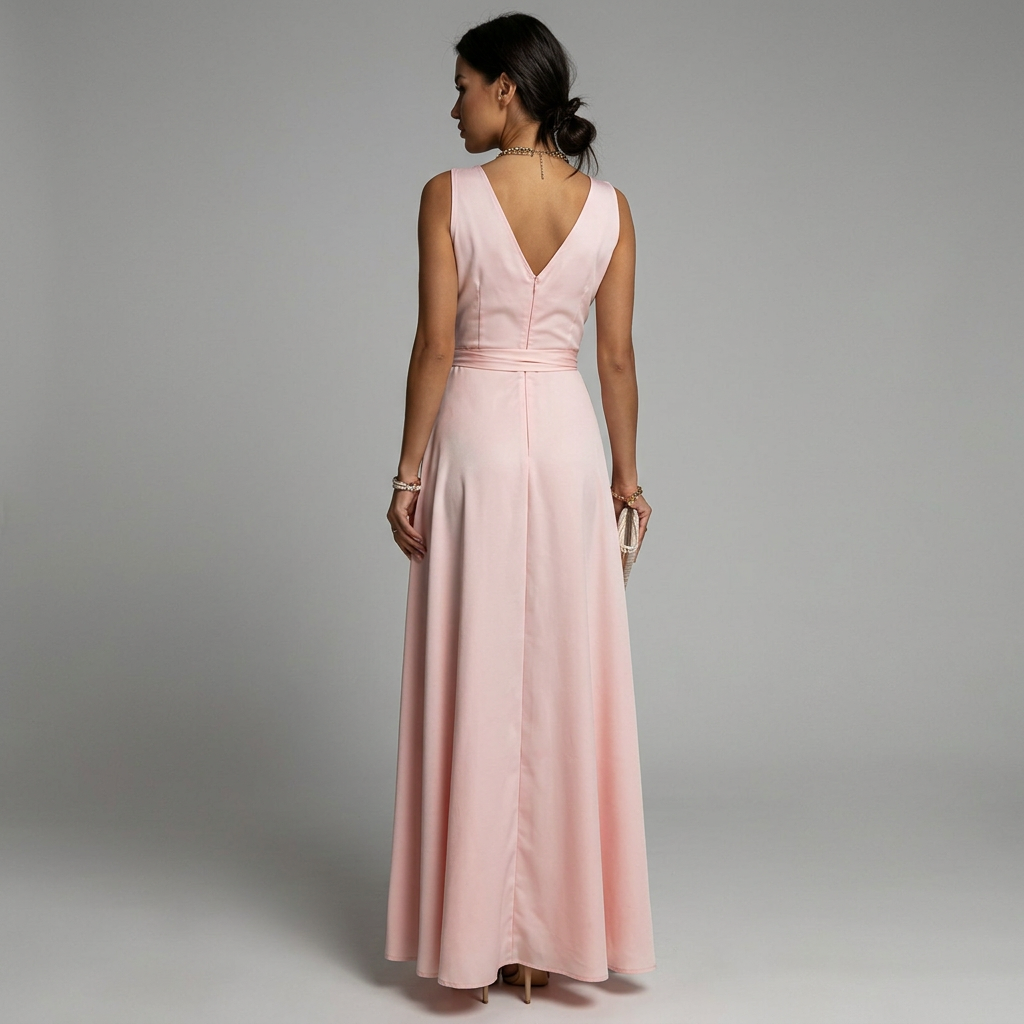 Rebecca | Elegant Wrap Women’s Wedding Guest Dress